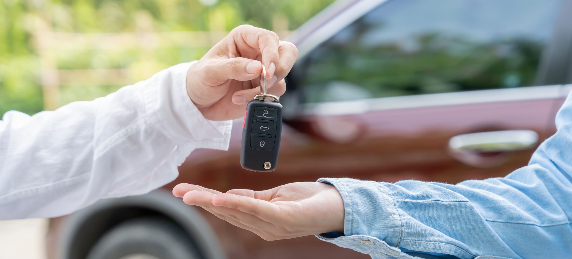 lease, rental car, sell, buy. happy pass on key for new owner.  Sales, loan credit financial, rent vehicle, insurance,  renting, Seller, dealer, installment, car care business